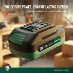 دریل شارژی چکشی Green Lion GD-14 مدل GNGD14D21VGN - Image 5