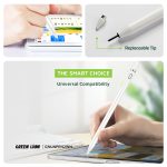 قلم لمسی گرین لاین مدل Universal Pencil 2 GNUNPEN2WH - Image 6