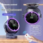 پنکه رومیزی دیجیتال F80 Digital Desktop Fan - Image 6