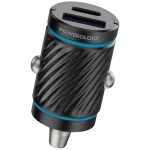 شارژر فندکی پاورولوژی Pico Dual Port 36W مدل PCCSR023BK