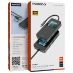 هاب USB-C شش کاره پرودو مدل PDTC630GY - Image 3