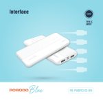 پاوربانک پرودو Blue 10000mAh Slim مدل PWBMCA10 - Image 10