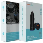 شارژر فندکی 45W پرودو مدل Graz PBCCR51 - Image 3