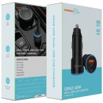 شارژر فندکی 45W پرودو مدل Graz PBCCR51 - Image 5