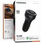 شارژر فندکی Dual USB-C پرودو مدل Velano PDCCR31BK - Image 6