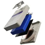 پاوربانک مگ‌سیف 10000 پاورولوژی مدل Floppydisk Retro PPBCHA97WH - Image 9