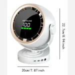 پنکه رومیزی دیجیتال F80 Digital Desktop Fan - Image 9