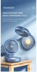 پنکه چندکاره تاشو Multifunctional Circulating Fan - Image 5