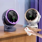 پنکه رومیزی دیجیتال F80 Digital Desktop Fan - Image 7