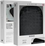 کیف Levelo Soho Leather Sling Bag | کیف کراس‌بادی چرمی لوکس مردانه و زنانه مدل LVLSSBBK - Image 6