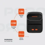پرینتر حرارتی قابل حمل پرودو مدل PD-LFST047 ا Porodo Lifestyle Label Printer with Buletooth PD-LFST047 - Image 4