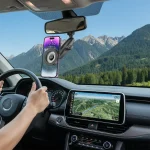 هولدر موبایل گرین لاین Drive Mag Mirror مدل GNGX81MHLDBK - Image 2