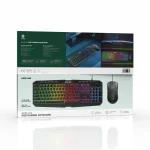 ست کیبورد و ماوس گیمینگ گرین لاین مدل GK-400 GNGKM4KKEYBK - Image 3