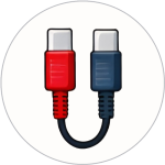 کابل شارژ Charging cable