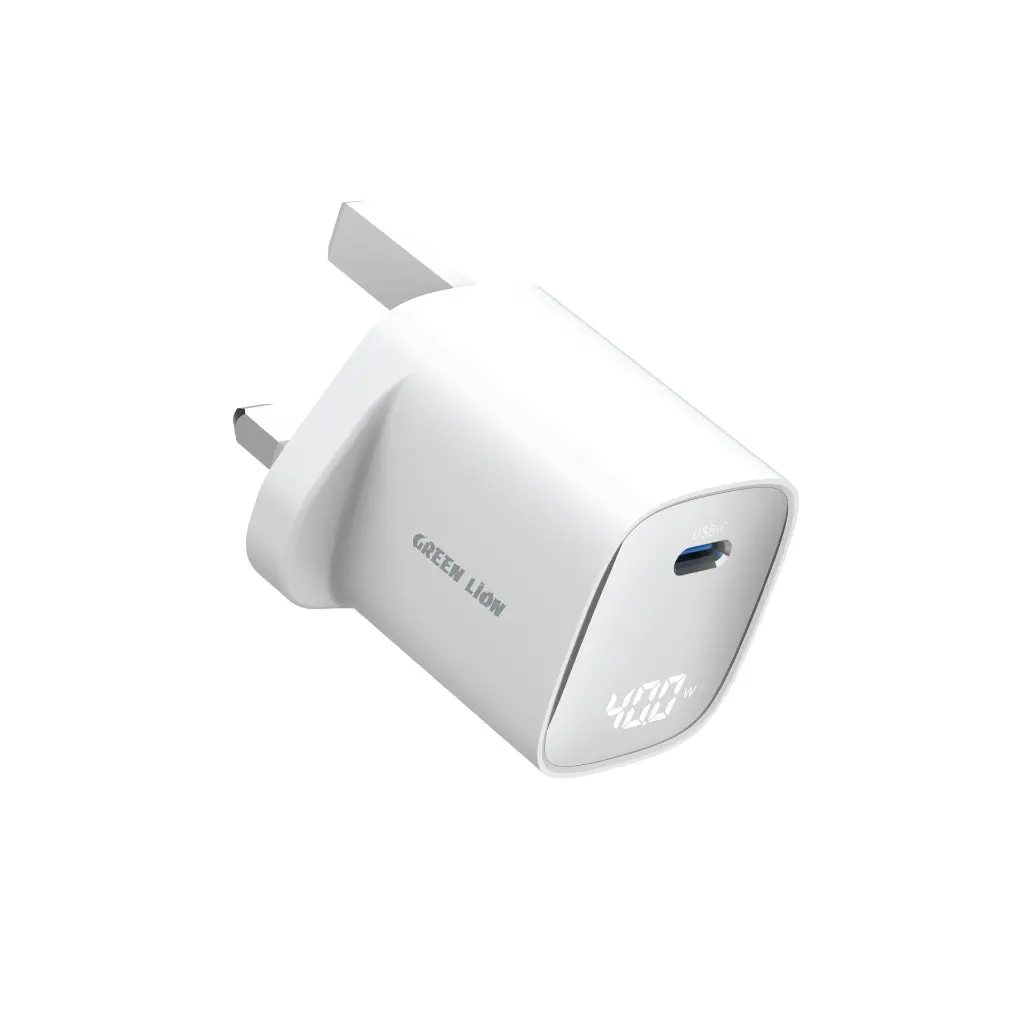 GNAVSWC60WWH 1 شارژر دیواری 60W گرین لاین مدل AVS GaN GNAVSWC60WWH - Image 1