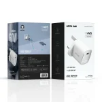 شارژر دیواری 60W گرین لاین مدل AVS GaN GNAVSWC60WWH - Image 3