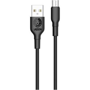 کابل گرین لاین مدل Braided Micro USB به طول 3m GNBCMCBK3M