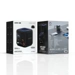 شارژر مسافرتی گرین لاین 100W GaN مدل GNCEN100ADBK - Image 3