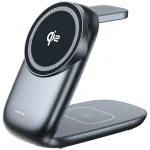شارژ بیسیم سه کاره گرین لاین مدل Green Lion 3 in 1 MagFold Wireless Charger GNQI23N1MGGY - Image 2