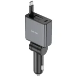 شارژر فندکی گرین لاین 75 وات جمع‌شونده مدل GNRT75WCCGY