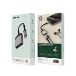 آداپتور اسپلیتر Type-C شارژ و صدا گرین لاین مدل GN2IN1SABK - Image 3