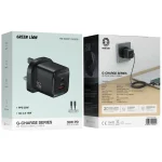 شارژر گرین لاین 35 وات دو پورت UK مدل GNGCPDQC35 - Image 3