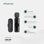 میکروفون یقه ای بیسیم حذف نویز سهسطحی گرین لاین مدل GM-75X GNGM75XMIC - Image 3