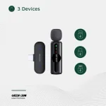 میکروفون یقه ای بیسیم حذف نویز سهسطحی گرین لاین مدل GM-75X GNGM75XMIC - Image 5