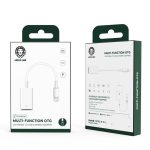 مبدل اوتی‌جی لایتنینگ به یو اس بی گرین لاین ا Green Multi-Function OTG Lightning to USB Camera Adapter GNMFOTG - Image 4