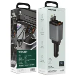 شارژر فندکی گرین لاین 65 وات جمع‌شونده مدل GNRTCC65WGY - Image 3