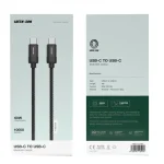 کابل شارژ تایپ سی به تایپ سی 60 وات گرین لاین مدل GNBUCUC1MBK طول 1 متر - Image 3