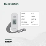 ترازوی دیجیتال چمدان گرین لاین مدل Weight Mate GNWDIGSLEGY - Image 7
