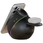 شارژر وایرلس Levelo Aira با اسپیکر مدل LVLAIRAWCBK - Image 5