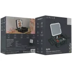 کیف لوازم آرایش با آینه چراغ دار لِولو مدل LEVELO ELITE LVLELITEMUOBK - Image 7