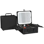 کیف لوازم آرایش با آینه چراغ دار لِولو مدل LEVELO ELITE LVLELITEMUOBK - Image 3