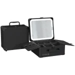 کیف لوازم آرایش با آینه چراغ دار لِولو مدل LEVELO ELITE LVLELITEMUOBK - Image 4