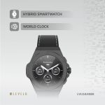 ساعت هوشمند هیبریدی لِولو Levelo مدل OAK - LVLOAHSBK - Image 8