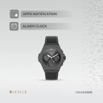 ساعت هوشمند هیبریدی لِولو Levelo مدل OAK - LVLOAHSBK - Image 12