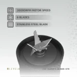 مخلوط‌کن قابل حمل Levelo مدل AeroFlex LVL-AEROFX-BLNDR-STR - Image 10