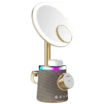 آینه آرایش LED , شارژر بیسیم و اسپیکر دار پرودو مدل PDLFST220 - Image 2