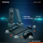 کنترل کیبورد دار پرودو مدل Miko PDAMX6BK - Image 7