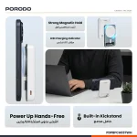 پاوربانک 10000 میلی‌آمپر MagSafe پرودو مدل Sovo - Image 4