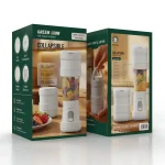 آبمیوهگیر قابل حمل 500ml گرین لاین GNCOLPJUCRWH - Image 4
