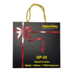 پک هدیه ساعت, ایرپاد و کیف پول Haino Teko GP-25 - Image 9