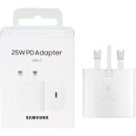 شارژر دیواری سامسونگ 25 وات EP-TA800 سه پین | شارژر اورجینال Super Fast Charging