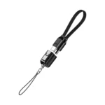 کابل آویز USB-C به USB-C گرین لاین 60 وات مشکی GNLANTC2TCBK