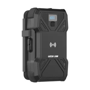 پاوربانک خورشیدی 5 پنل 30000 میلی آمپر گرین لاین مدل Solar 5 Panel Power Bank GNSOL5PN30BK