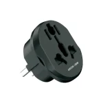 مبدل برق یونیورسال گرین لاین EU Plug 2 با طراحی ایمن و قابل حمل | GNUVEUPLG2BK