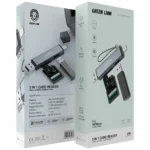 کارت خوان و رم ریدر گرین لاین مدل 3IN1 ظرفیت 3 کاره با USB-C GN3N1RDUBTCGY