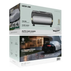 کاور خودرو گرین لاین مدل Auto Car Cover یونیورسال مشکی GNAURCVRBK